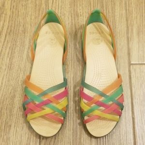 Crocs Womens Huarache Flats